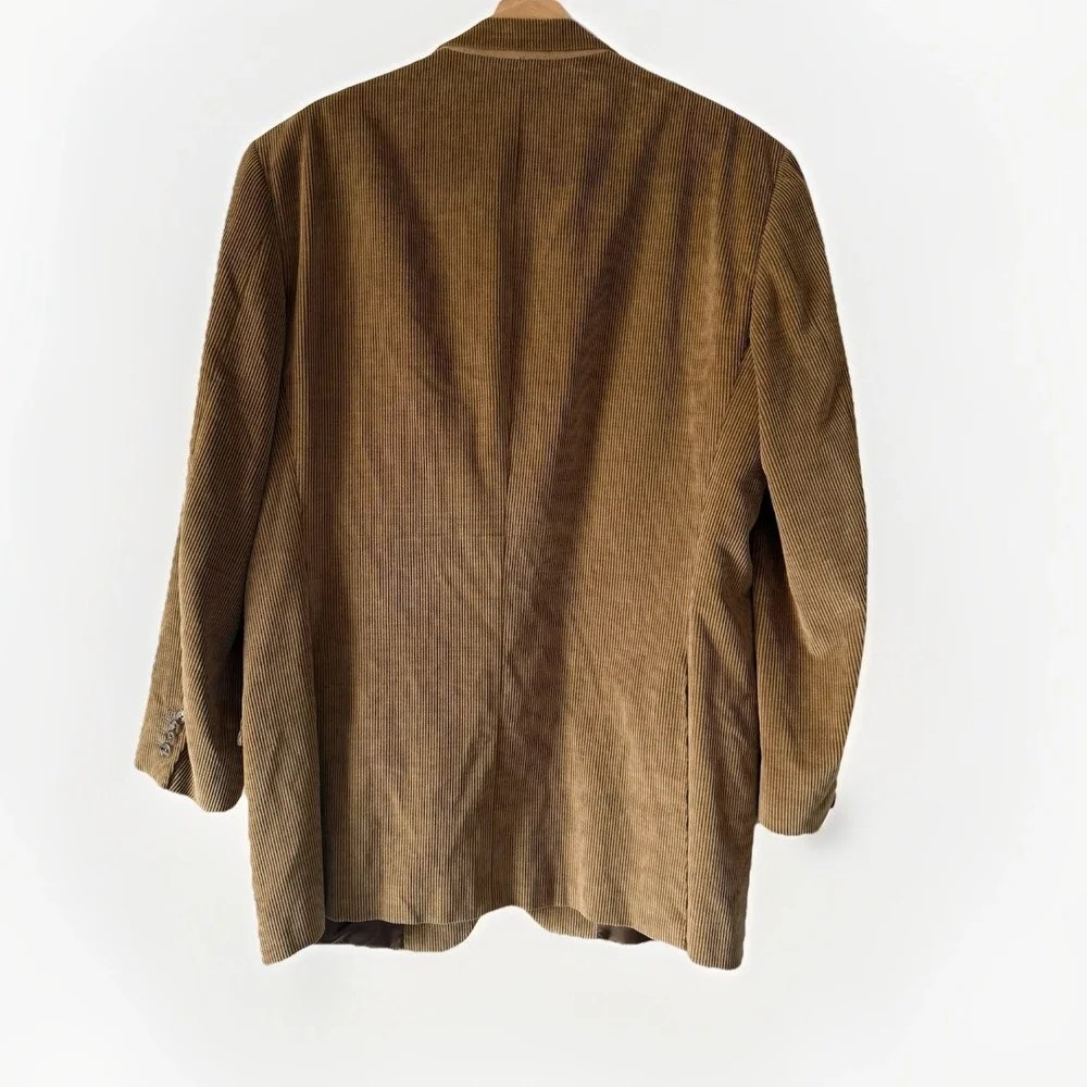 Ermenegildo Zegna‎ CASHCO Corduroy Blazer Made In Italy Money SEE MEASUREMENTS